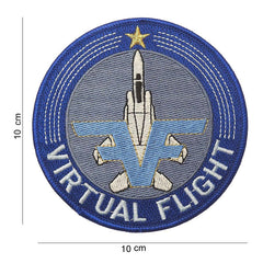 Emblema Stof Virtual Flight #4022 Multicolor - Semnul Tău de Elită