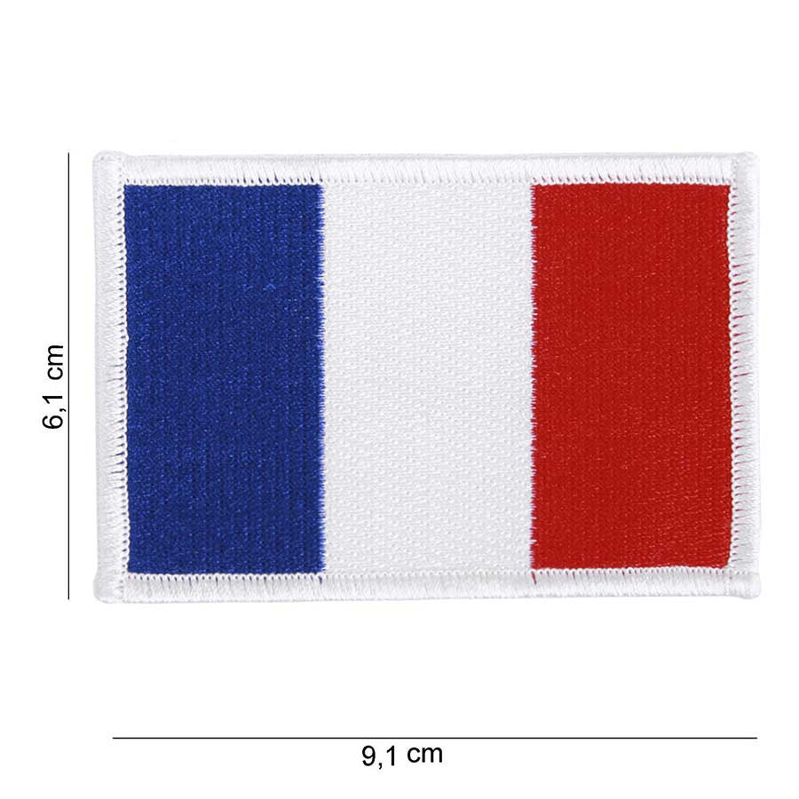 Emblema Stof Vlag Franța #1014 Diversen - Afirmă-ți Identitatea Tacticală