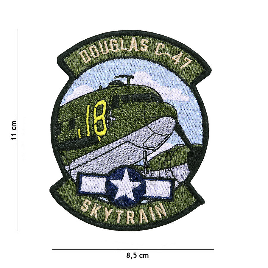 Emblema Stofa Douglas C-47 #20020 Multicolor - Adaugă Istorie Echipamentului