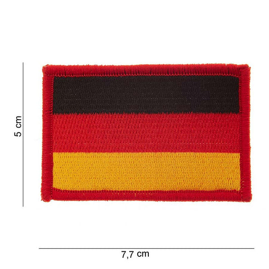 Emblemă Stofă Drapel German Mic Multicolor - Personalizare Autentică