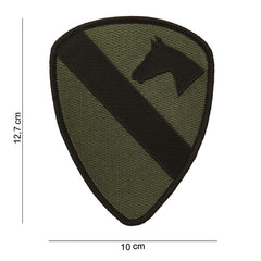 Emblema Tactic Cavalry 1st Div. Verde - Mândrie și Identitate Tactica