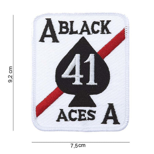 Emblemă Tactică Black Aces #5036 Divers - Identitate Autentică