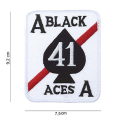 Emblemă Tactică Black Aces #5036 Divers - Identitate Autentică