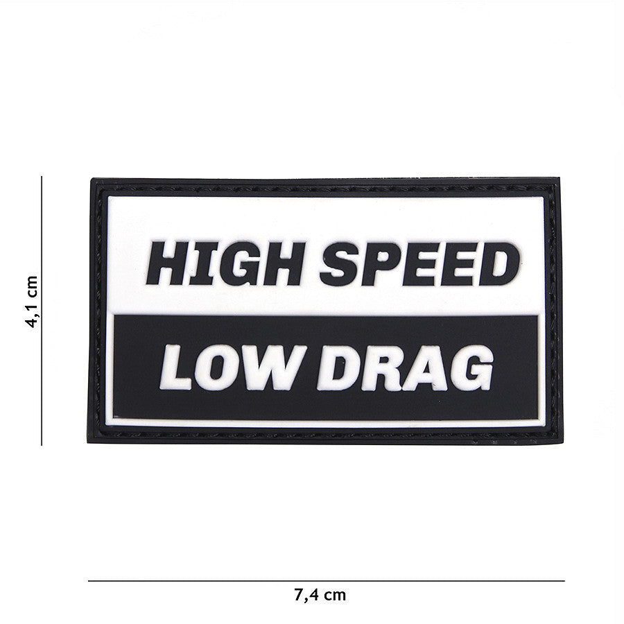 Emblema Tactica High Speed #17033 Negru - Afirmă-ți Identitatea Rapid