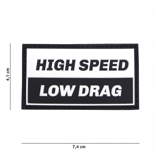 Emblema Tactica High Speed #17033 Negru - Afirmă-ți Identitatea Rapid