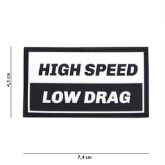 Emblema Tactica High Speed #17033 Negru - Afirmă-ți Identitatea Rapid