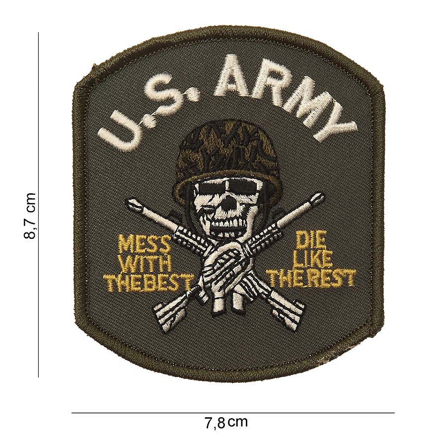 Emblema Tactică US Army Skull #3055 Diversen - Semnul Distincției