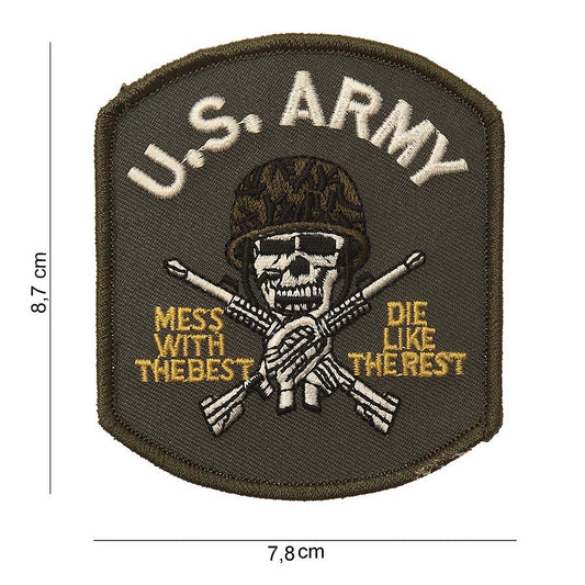 Emblema Tactică US Army Skull #3055 Diversen - Semnul Distincției