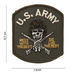Emblema Tactică US Army Skull #3055 Diversen - Semnul Distincției