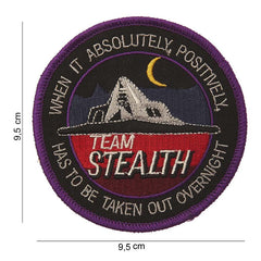 Emblema Team Stealth #4037 Diversen - Afirmă-ți Identitatea Tactică