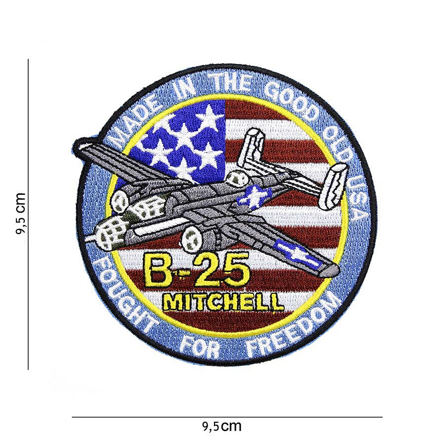 Emblema Tesuta B-25 Mitchell #4024 - Spiritul Aviatiei la Purtator