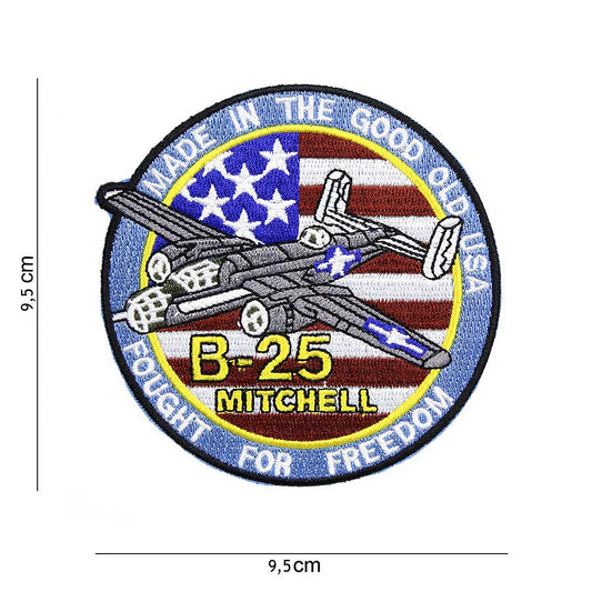 Emblema Tesuta B-25 Mitchell #4024 - Spiritul Aviatiei la Purtator
