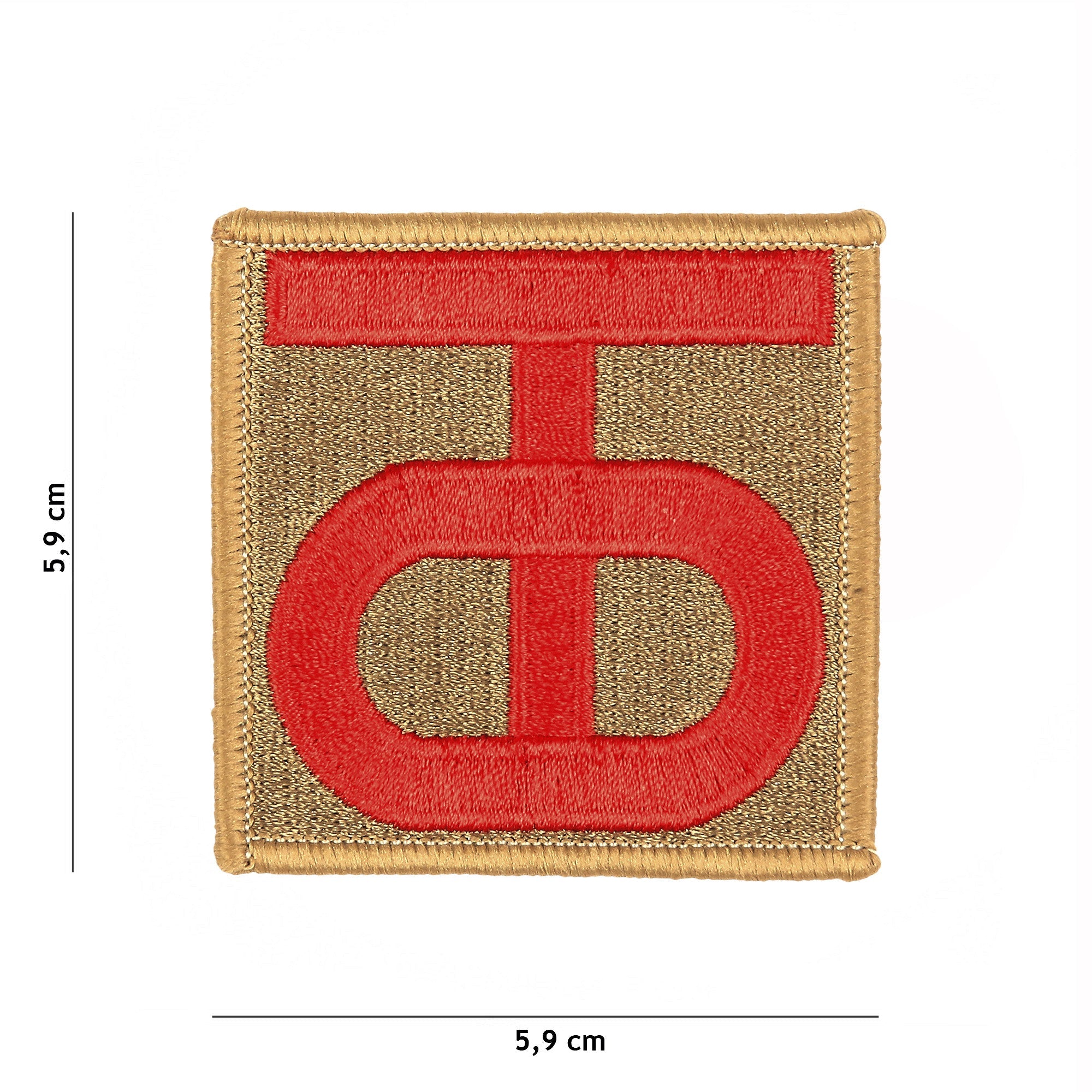 Emblema Textil 90th US Infantry Division WWII Diversen - Omagiu Istoric Autentic