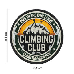 Emblema Textil Climbing Club #23003 Diverse - Stimulează Spiritul de Aventură