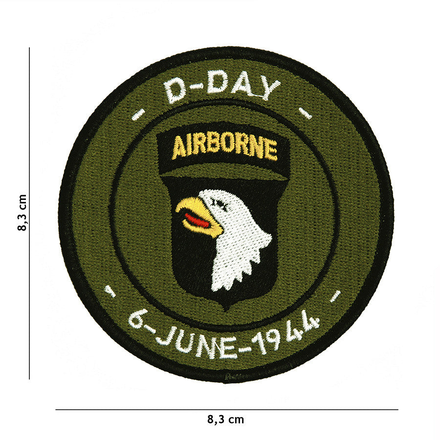 Emblemă Textilă 101st Airborne D-Day Diversen - Simbol al Eroismului