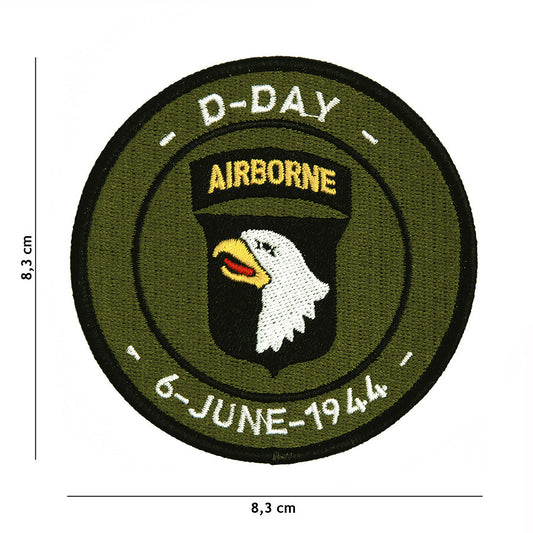 Emblemă Textilă 101st Airborne D-Day Diversen - Simbol al Eroismului