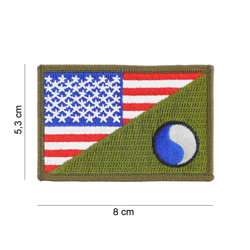 Emblema Textilă 29th Infantry Half Flag Diversen - Simbol al Curajului