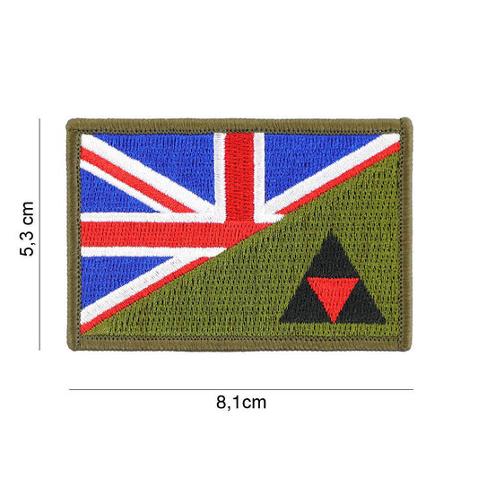 Emblemă Textilă 3rd Infantry Halve Vlag Multi - Mândrie Autentică