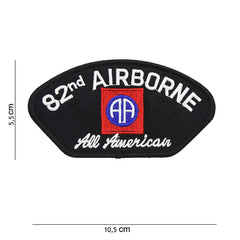 Emblema Textilă 82nd Airborne All American - Spirit de Elită Neclintit