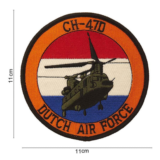 Emblema Textilă CH-47D Dutch Air Force Diverse - Autenticitate Aviatică
