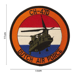 Emblema Textilă CH-47D Dutch Air Force Diverse - Autenticitate Aviatică