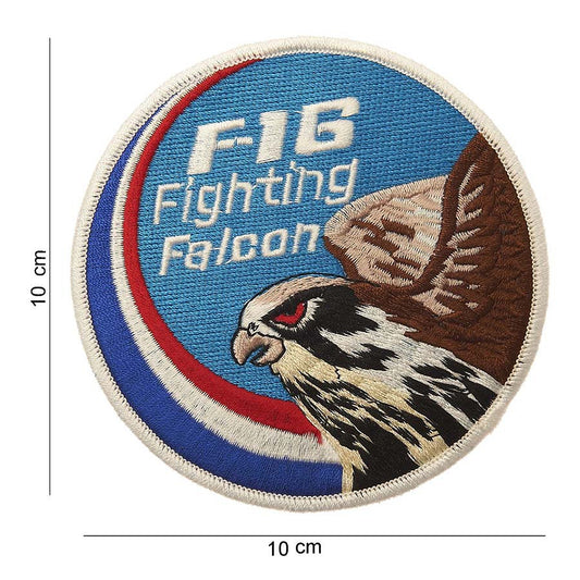 Emblema Textilă F-16 Fighting Falcon Eagle Multicolor - Simbolul Preciziei Aeriene