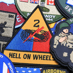Emblema Textilă Hell on Wheels #7116 Multicoloră - Afirmă-ți Spiritul
