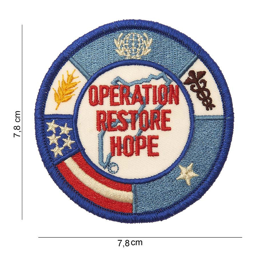 Emblema Textila Operation Restore Hope #3016 Diversen - Definește-ți Identitatea