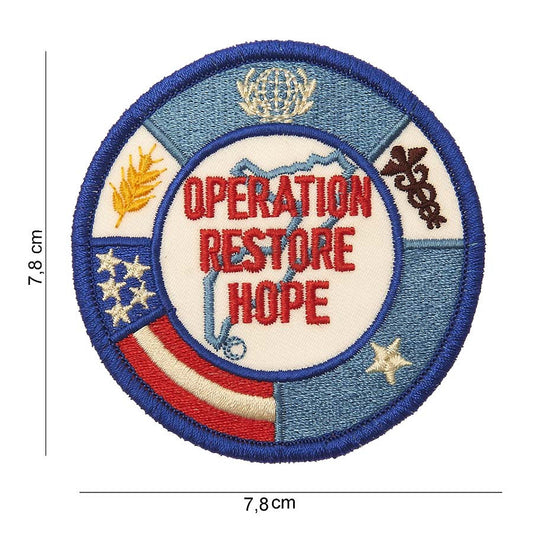 Emblema Textila Operation Restore Hope #3016 Diversen - Definește-ți Identitatea