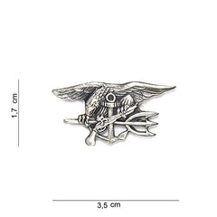 Emblema US Navy SEAL Mic Argintiu Diversen - Simbol de Onoare și Rezistență