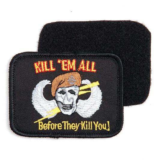 Emblema Velcro Kill'em All #1054 Diverse - Mesaj Clar, Acțiune Decisă