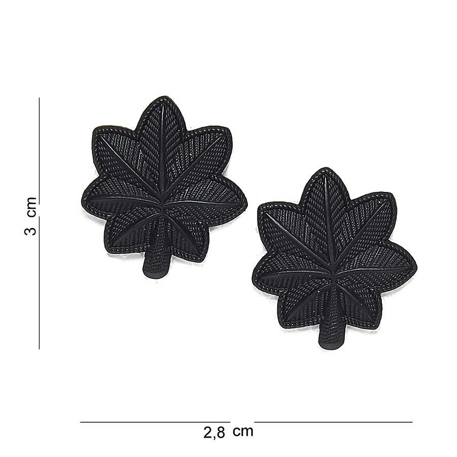 Embleme Luitenant Colonel Negru Military-Shop - Afirmă-ți Autoritatea