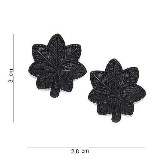 Embleme Luitenant Colonel Negru Military-Shop - Afirmă-ți Autoritatea
