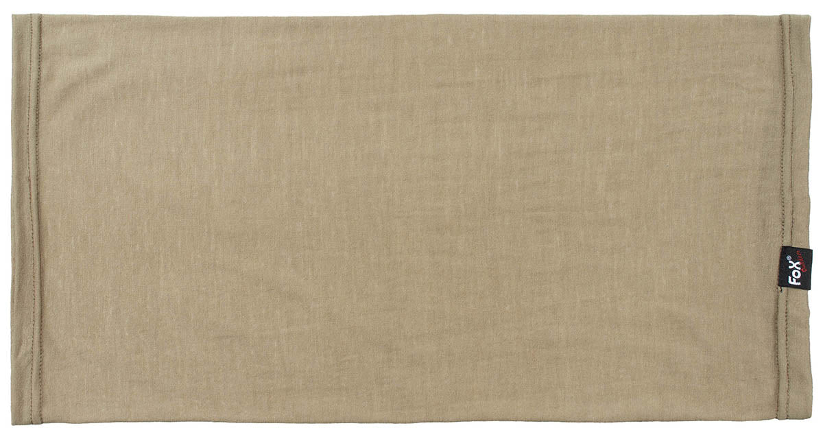 Eșarfă Multifuncțională "Merino Lite" Coyote Tan FoxOutdoor - Elastică, Fără Cusături