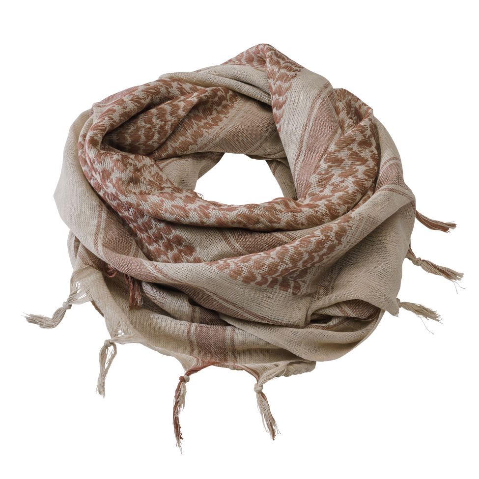 Esarfa Shemag Coyote/Brown Brandit - Protectie Versatila