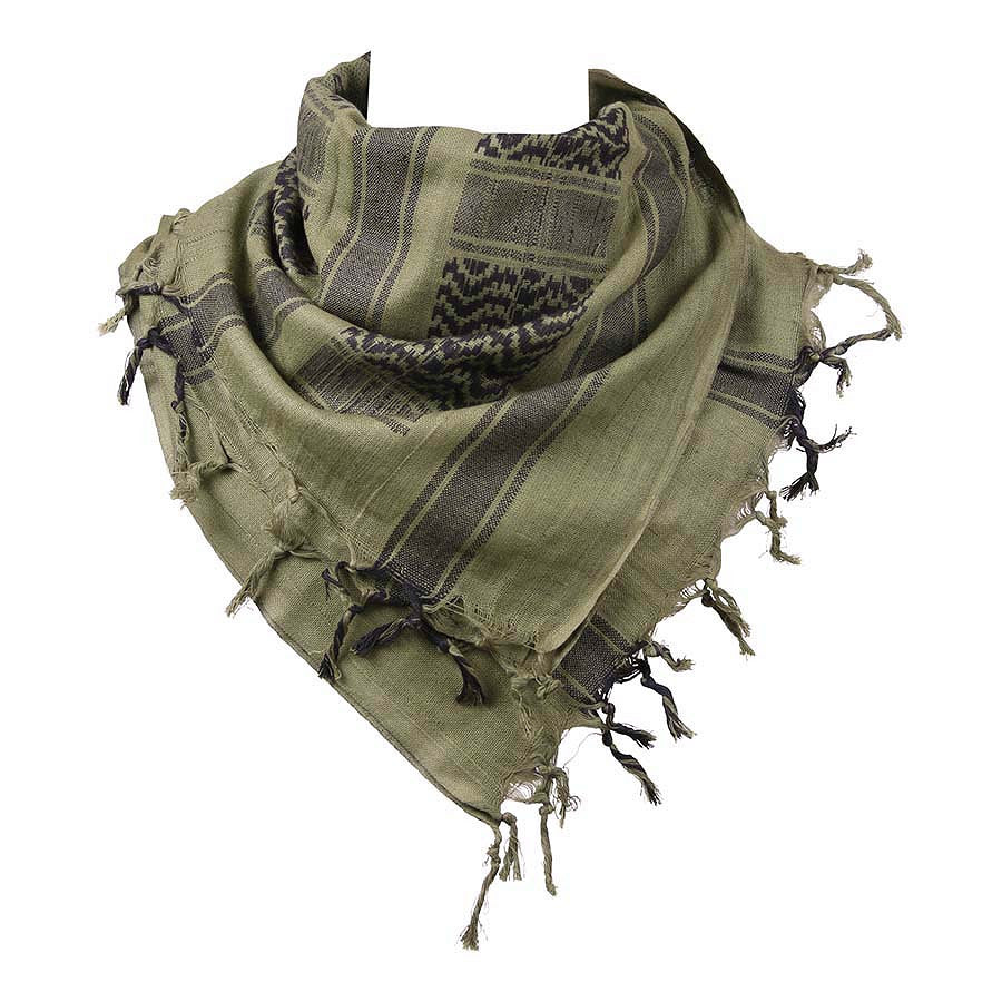 Eșarfă Skull Bones PLO Verde - Atitudine și Protecție în Orice Misiune