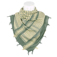 Eșarfă Tactică PLO Sage Green/Beige - Adaptabilitate în Misiune