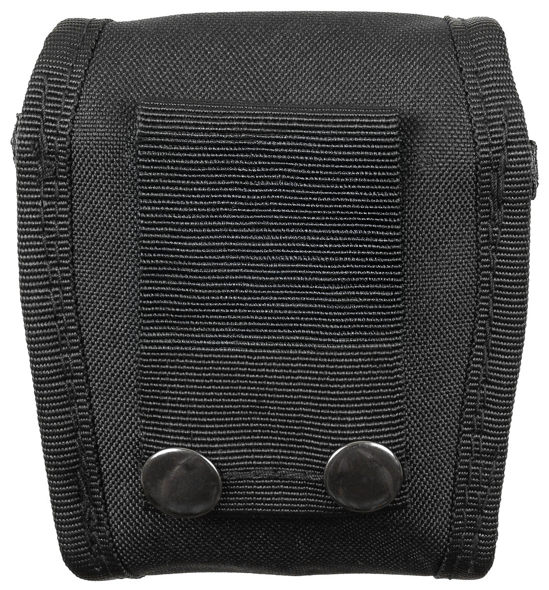 Etui Cătușe Negru MFH - Nylon, Închidere cu Capsă