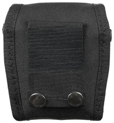 Etui Cătușe Negru MFH - Nylon, Închidere cu Capsă