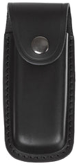 Etui Cuțit Negru FoxOutdoor - 100% Piele, Fixare la Curea