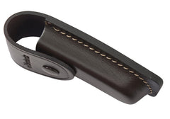 Etui Herbertz maro pentru briceag 11 cm - Piele, Protecție durabilă