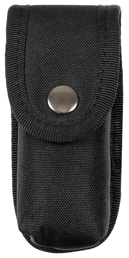Etui Spray Apărare Negru MFH - 100% Nylon, Compatibil Centura 22603