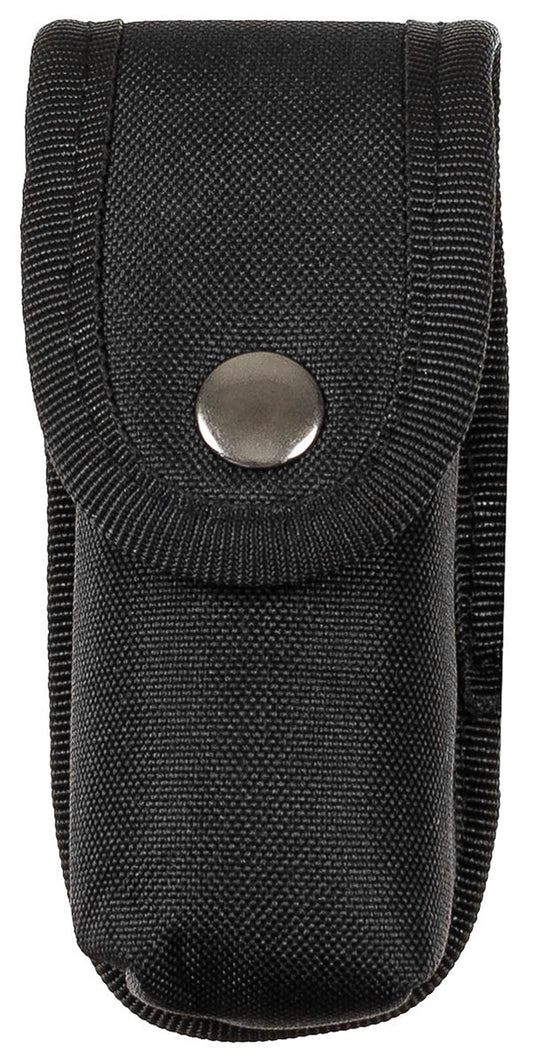 Etui Spray Apărare Negru MFH - 100% Nylon, Compatibil Centura 22603