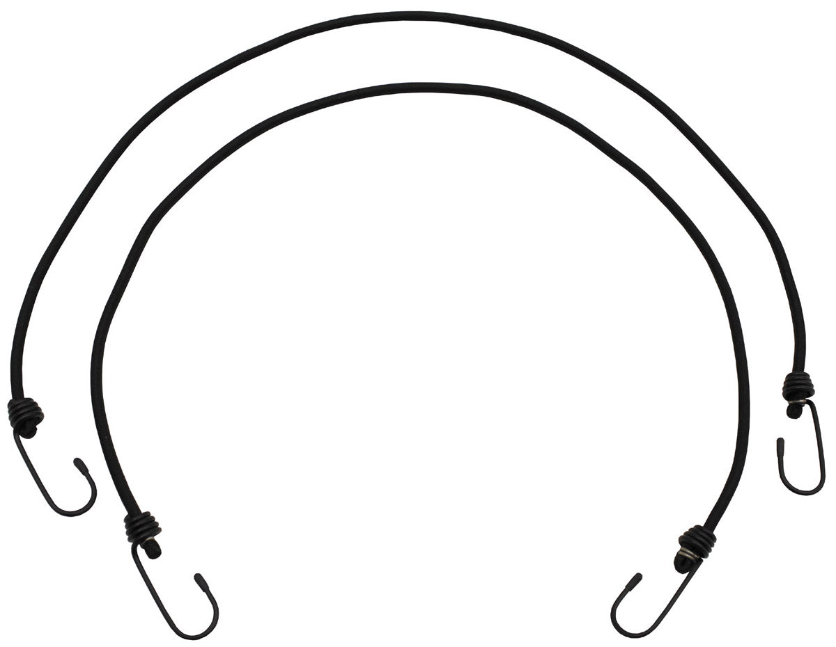 Expander 75cm Negru MFH - 100% Latex, Cârlige Oțel