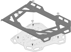 Extensie Portbagaj SW-Motech Adventure-Rack - Spațiu Suplimentar, Aluminiu