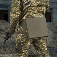 Șezut Pliabil M-Tac cu Prindere la Centură - Ranger Green