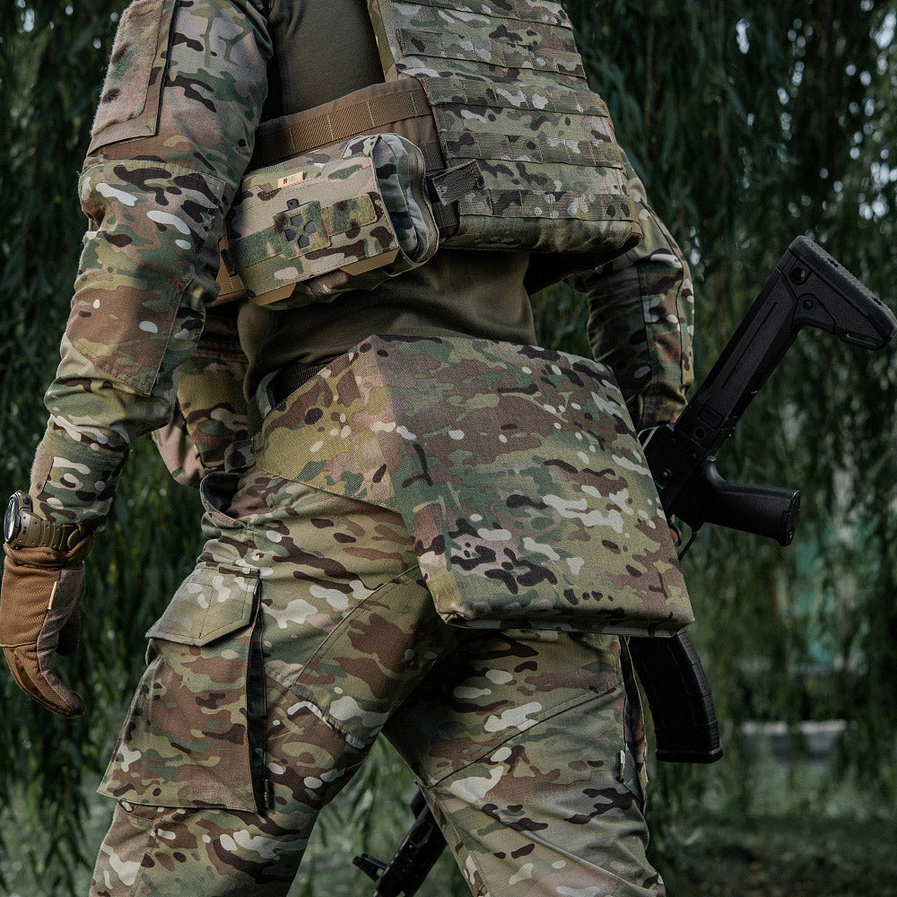 Șezut Tactic M-Tac Multicam - Confort și Camuflaj Universal