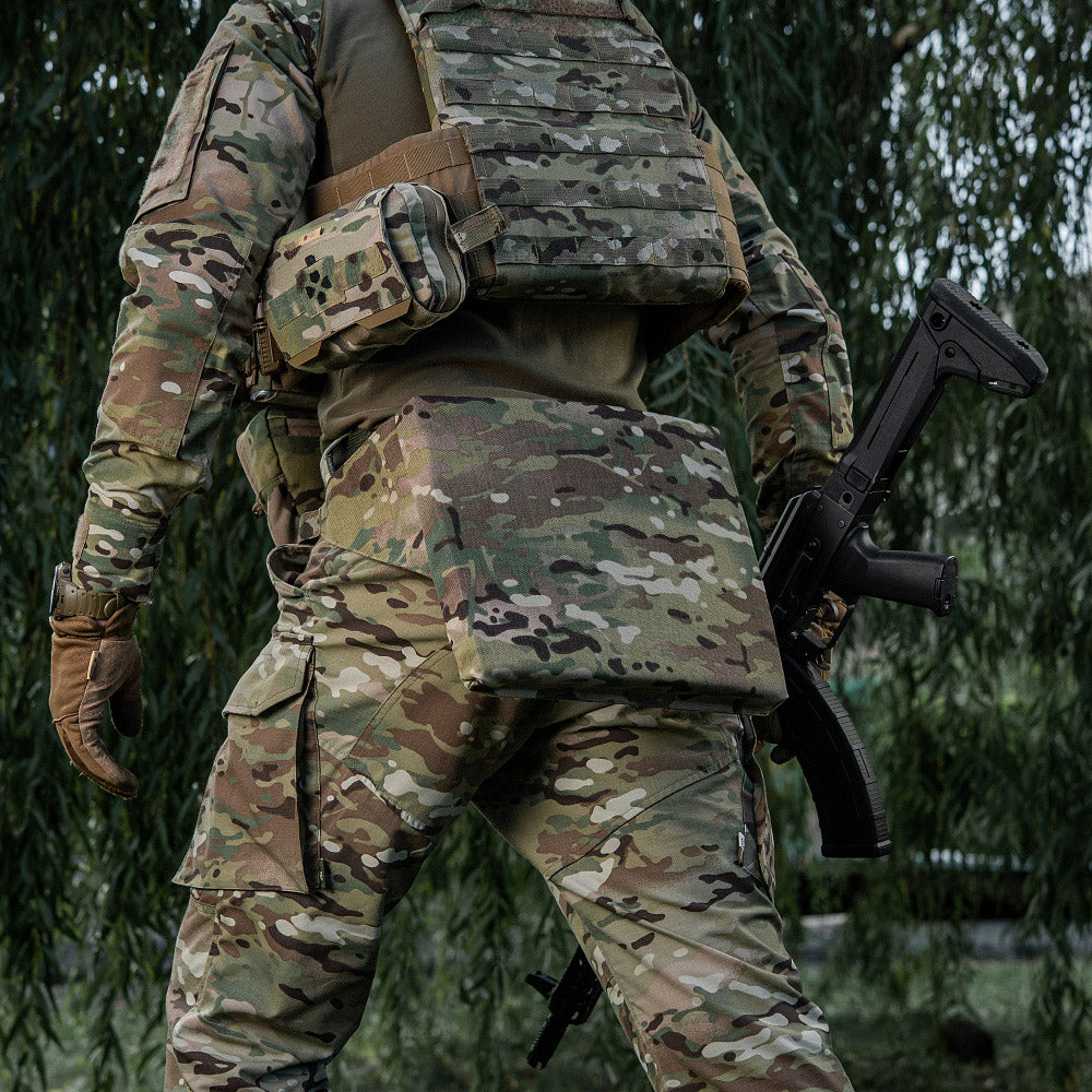 Șezut Tactic M-Tac Multicam - Confort și Camuflaj Universal