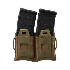 Pouch Încărcător Helikon-Tex Double Flat Elastic Coyote Brown MOLLE
