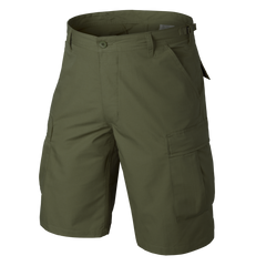 Pantaloni Scurți BDU Helikon-Tex Ripstop Verzi Olive